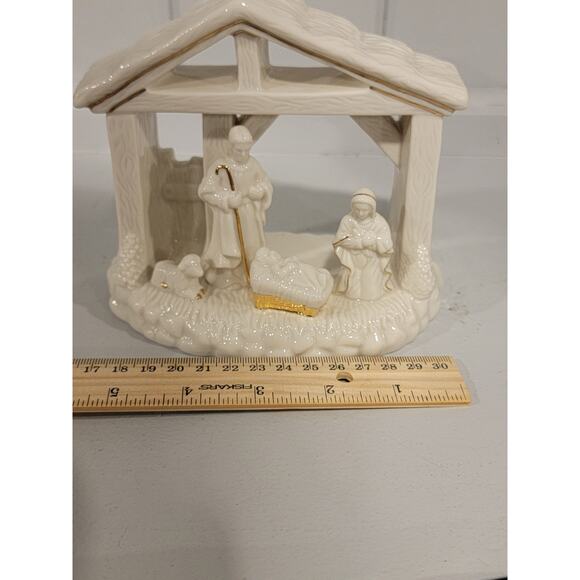 Mikasa Holiday Elegance Mini Nativity Scene Figurine Fine Porcelain Christmas - Picture 13 of 13